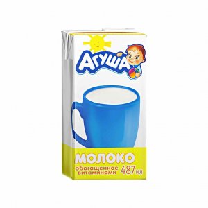 Молоко Агуша д/х 3.2% т/б 0,5л