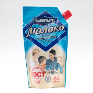 Молоко сгущенное Главпродукт цельное с сахаром ГОСТ 8.5% 270г