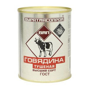 Оленина тушеная БМП в/с ГОСТ ж/б 338г