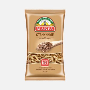 Мак. изд. Макфа Спирали Станичная пл/пак 400г