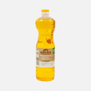 Масло фермерское подсолнечное нерафинированное холодного отжима из сырой семечки пл/б 1л