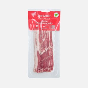 Бекон Мираторг Любительский свиной охл в/у 260г