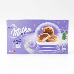 Печенье Милка Чоко Куки с молочной начинкой к/к 150г