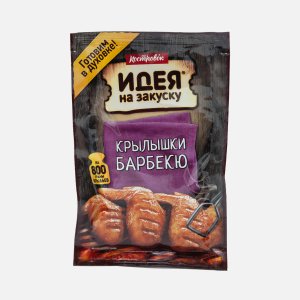 Маринад Костровок Идея на закуску Крылышки барбекю пл/уп 80г
