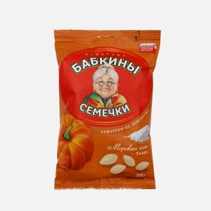 Семечки Бабкины тыквенные соленые 150г