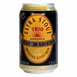 Пиво Трио Экстра Стаут темное 7.2% ж/б 0,33л