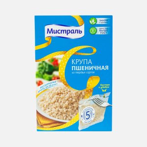 Крупа Мистраль Пшеничная в пакетиках к/к 400г