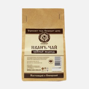 Чай Северный Иван-Чай Красный медведь крафт 110г