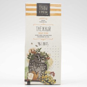Чай Травы и пчелы Таежный травяной пирамидки 20*1,5г 30г