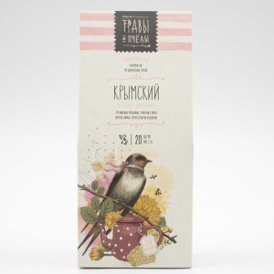 Травяной чай Травы и пчелы Крымский пирамидки 20*1,5г 30г