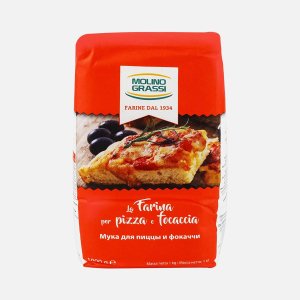 Мука Молино Грасси Манитоба пшеничная из мягких сортов 1кг