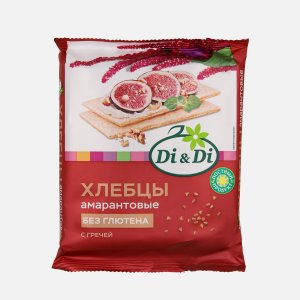 Хлебцы Ди энд Ди амарантовые с гречей пл/уп 100г