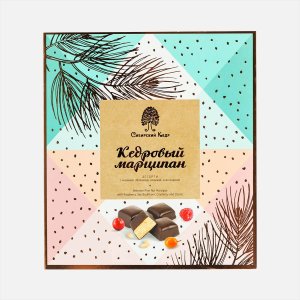 Конфеты Сибирский кедр Кедровый марципан ассорти 170г