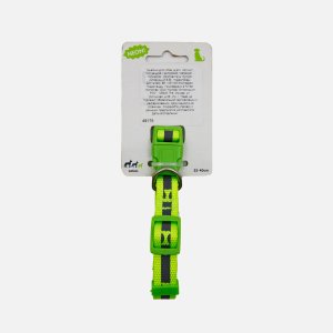 Ошейник для собак из текст матер с метал карабином 25-40х1,5см