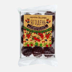 Мармелад Сибирский кедр Ягодень Ассорти брусн/облепиха/арония 165г