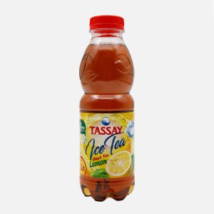 Напиток Тассай Айс Ти Чай черный со вкусом лимона пэт 0,5л