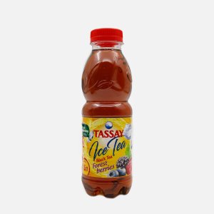 Напиток Тассай Айс Ти Чай черный со вкусом лесных ягод пэт 0,5л