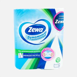 Полотенца Зева бумажные 2сл 2 рулона