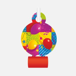 Язык-гудок с карточкой Мозаика 6шт 