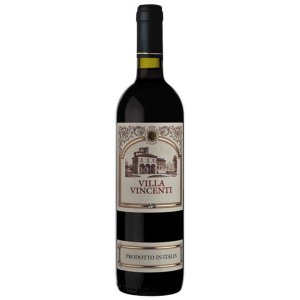 Вино Вилла Винсенти красное сухое 11.5% ст/б 0,75л