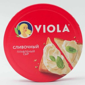 Сыр Виола плавл Сливочный 45% к/к 130г