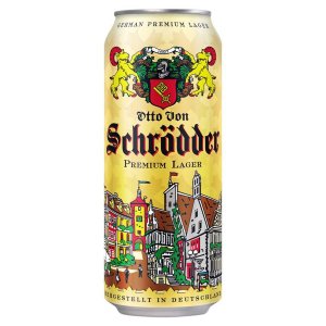 Пиво Шредер Лагер 4.9% ж/б 0,5л