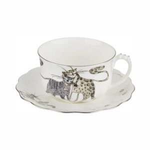 Набор Лефард чайный 400мл Котики 1 персона h6см 264-672