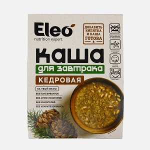 Каша для завтрака Сила Алтая Кедровая с овсяными хлопьями 200г