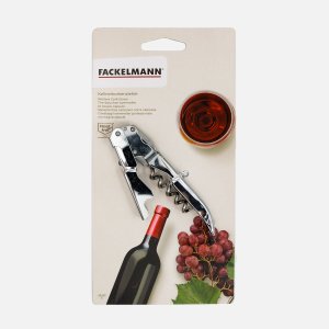 Штопор Факельманн сомелье д/вина 11см нерж сталь 22,8*11,7*1,5
