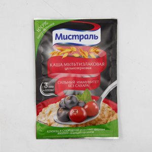 Каша Мистраль мультизлаковая Сильный иммунитет цельнозерновая без сахара 40г