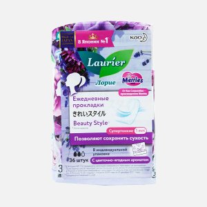 Прокладки Лорие Бьюти Стайл Блоссом с цвет-ягод аром ежедн 36шт