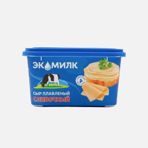 Сыр плавленый Экомилк Сливочный 55% пл/ван 400г