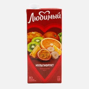 Напиток Любимый Тропический Микс сокосодержащий т/п 0,95л