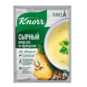 Крем-суп Кнорр сырный по-французски пл/уп 48г
