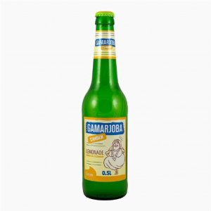 Напиток Гамарджоба Лимонад со вкусом сливок ст/б 0,5л