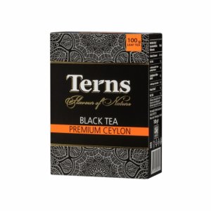 Чай Тернс Премиум цейлон черный листовой к/к 100г