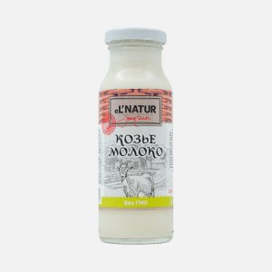 Молоко Эльнатюр козье 2.8-5.6% ст/бут 200мл