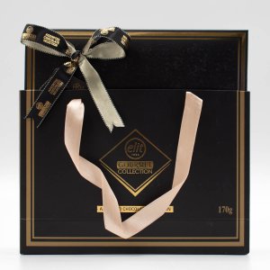 Набор конфет Элит Гурме Коллекшн черный сумка-картон 170г