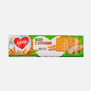 Хлебцы Любятово с отрубями пл/уп 185г