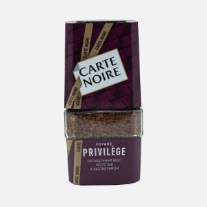 Кофе Карт Нуар Привилегия с добав молотого ст/б 95г