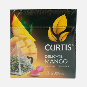 Чай Кертис Нежный манго зеленый 25пак*1,8г 36г