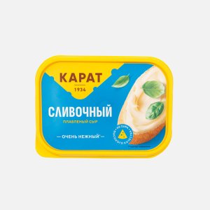 Сыр Карат плавленный сливочный 45% пл/ван 200г