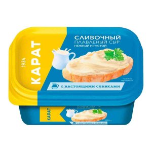 Сыр Карат плавленный сливочный 45% пл/ван 200г