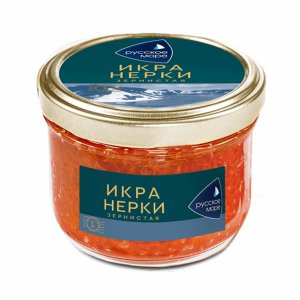 Икра Русское море лососевая зернистая нерки ст/б 210г