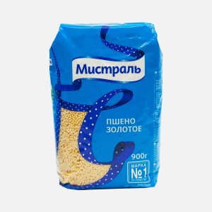 Пшено Мистраль шлифованное пл/пак 900г