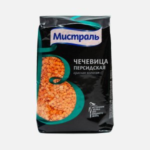 Чечевица Мистраль красная пл/пак 450г