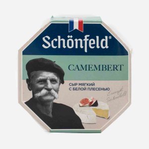 Сыр Шонфилд Камамбер мягкий с белой плесенью 50% 125г