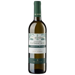 Вино Инкерман Шардоне Качинское белое сухое 10.5-12.5% ст/б 0,75л