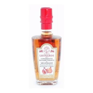 Соус Леонарди бальзамический белый с гранатом 4года ст/б 250мл