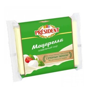 Сыр Президент Мастер Бутерброда Моцарелла нарезка 150г